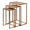 Uttermost 24449 Copres Oxidized Nesting Tables Set/3