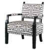 Uttermost 23217 Terica Geometric Accent Chair