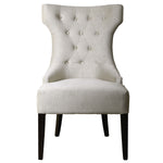 Uttermost 23239 Arlette Tufted Wing Chair