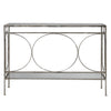 Uttermost 24541 Luano Silver Console Table