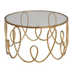 Uttermost 24620 Brielle Gold Coffee Table
