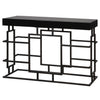 Uttermost 24643 Andy Black Console Table