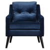 Uttermost 23318 O`Brien Blue Velvet Armchair