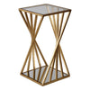 Uttermost 24723 Janina Gold Dimensional Accent Table