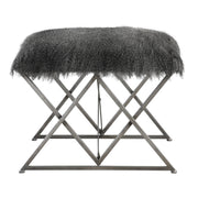 Uttermost 23373 Astairess Fur Small Bench