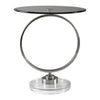 Uttermost 24750 Dixon Brushed Nickel Accent Table