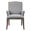 Uttermost 23379 Lantry Stony Gray Accent Chair