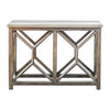 Uttermost 25811 Catali Ivory Stone Console Table