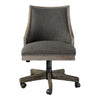 Uttermost 23431 Aidrian Charcoal Desk Chair