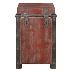 Uttermost 24815 Isaac Wine Red Accent Table