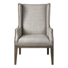 Uttermost 23444 Florent Taupe-Gray Armchair