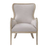 Uttermost 23490 Shantel Oatmeal Gray Wing Chair