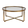 Uttermost 24871 Hilde Bronze Coffee Table