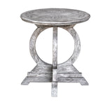 Uttermost 25426 Maiva White Accent Table