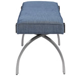 Uttermost 23520 Marlin Modern Denim Bench