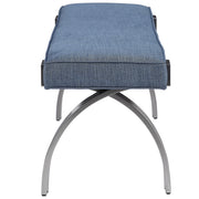 Uttermost 23520 Marlin Modern Denim Bench