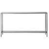Uttermost 24913 Hayley Silver Console Table