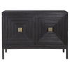 Uttermost 24916 Aiken Dark Walnut 2 Door Cabinet