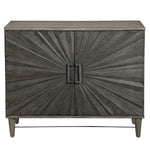 Uttermost 25085 Shield Gray Oak 2 Door Cabinet