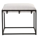 Uttermost 23580 Paradox White Small Bench