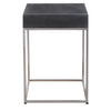 Uttermost 24975 Jase Black Concrete Accent Table