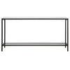 Uttermost 24997 Hayley Black Console Table