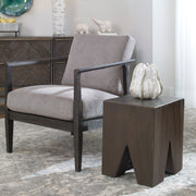 25133 Armin Solid Wood Accent Stool