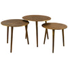 Uttermost 25148 Kasai Gold Coffee Tables, Set of 3