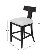 Compact counter stool with foam padding lightweight at 8.22 lbs