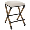 Uttermost 23709 Firth Rustic Oatmeal Counter Stool