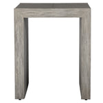 Uttermost 25214 Aerina Modern Gray End Table