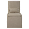 Uttermost 23727 Coley Tan Armless Chair
