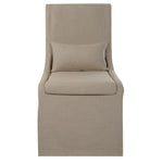 Uttermost 23727 Coley Tan Armless Chair