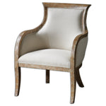 Uttermost 23080 Quintus Linen Armchair