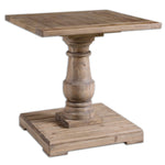 Uttermost 24252 Stratford Pedestal End Table