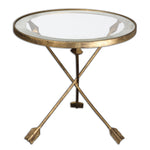 Uttermost 24275 Aero Glass Top Accent Table