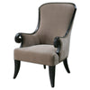 Uttermost 23113 Kandy Taupe Armchair