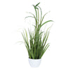 Vickerman FV190532 32" Artificial Green Potted Bamboo & Grass