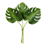 Vickerman FV191713 13" Artificial Green Split Philo Leaf Bundle, Pack of 2