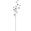 Vickerman FV193986 31" Artificial Gray Lavender Pom Pom Spray, Set of 3