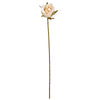 Vickerman FV194412 18" Artificial Ivory Rose Stem, 12 per Bag