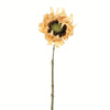 Vickerman FV194523 24" Artificial Mustard Sunflower Stem, Set of 4