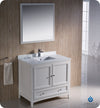 Fresca Oxford 36`` Mahogany Traditional Bathroom Vanity