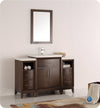 Fresca Cambridge 48`` White Traditional Bathroom Vanity With Mirror