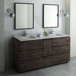 Fresca FVN31-301230ACA-FC Formosa 72" Floor Standing Double Sink Bathroom Vanity