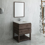 Fresca Formosa 30"Floor Standing Modern Bathroom Vanity with Open Bottom
