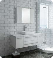 Fresca FVN6148WH-VSL Lucera 48