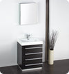 Fresca Livello 24`` White Modern Bathroom Vanity With Medicine Cabinet