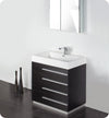 Fresca Livello 30`` White Modern Bathroom Vanity With Medicine Cabinet