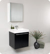 Fresca Alto 23`` White Modern Bathroom Vanity With Medicine Cabinet